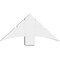 Ekena Millwork Davenport Architectural Grade PVC Gable Bracket, 36"W x 16 1/2"H x 4"D x 6"F, 11/12 Pitch GBP036X17X0406DAV00 - alternate 2